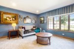 Open den is a great place to curl up with a good book